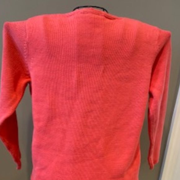LIZ CLAIBORNE LIZSPORT HOT PINK SWEATER SIZE XL - Picture 9 of 11